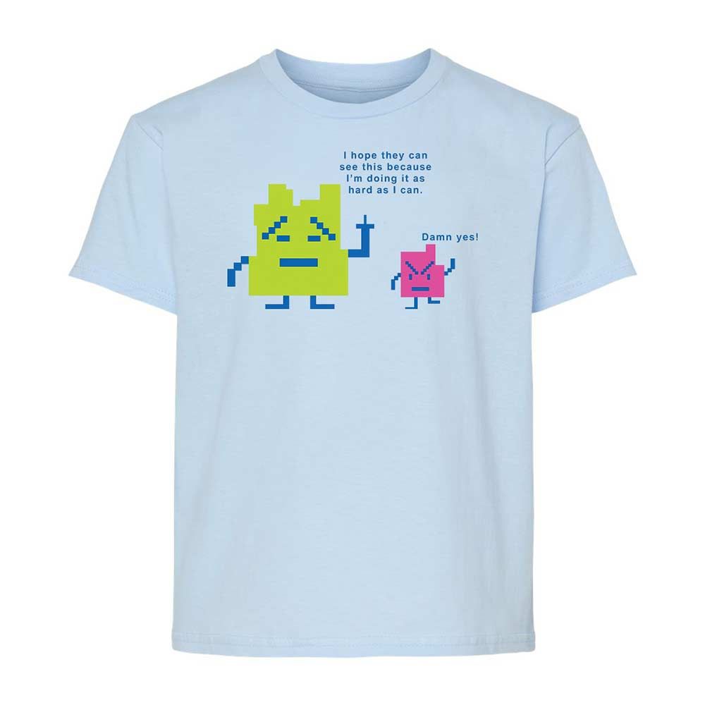 Kids T-Shirt - QM8JEJGX - Light Blue - 3