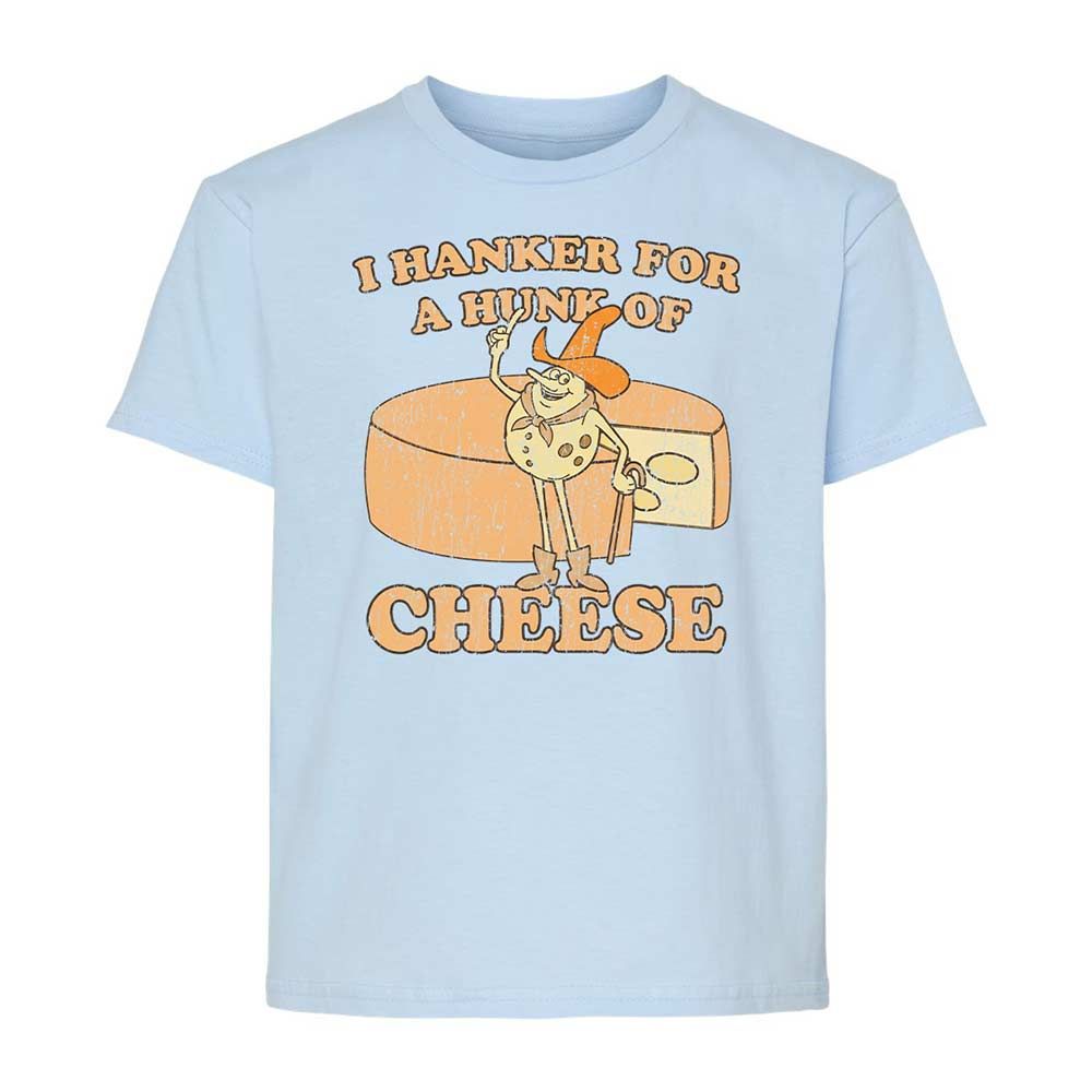 Hanker For A Hunk Of Cheese - Light Blue - 3