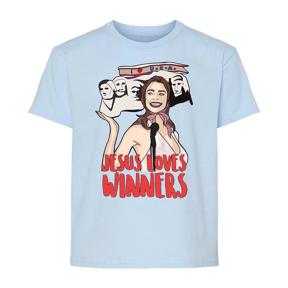 He Loves Winners - Light Blue - 3
