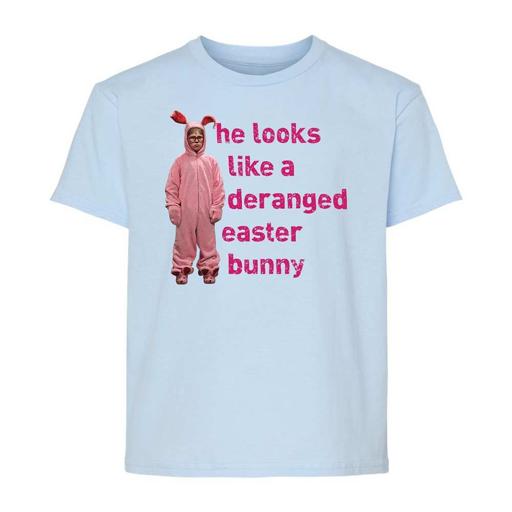 He Looks Like a Deranged Easter Bunny - Light Blue - 3