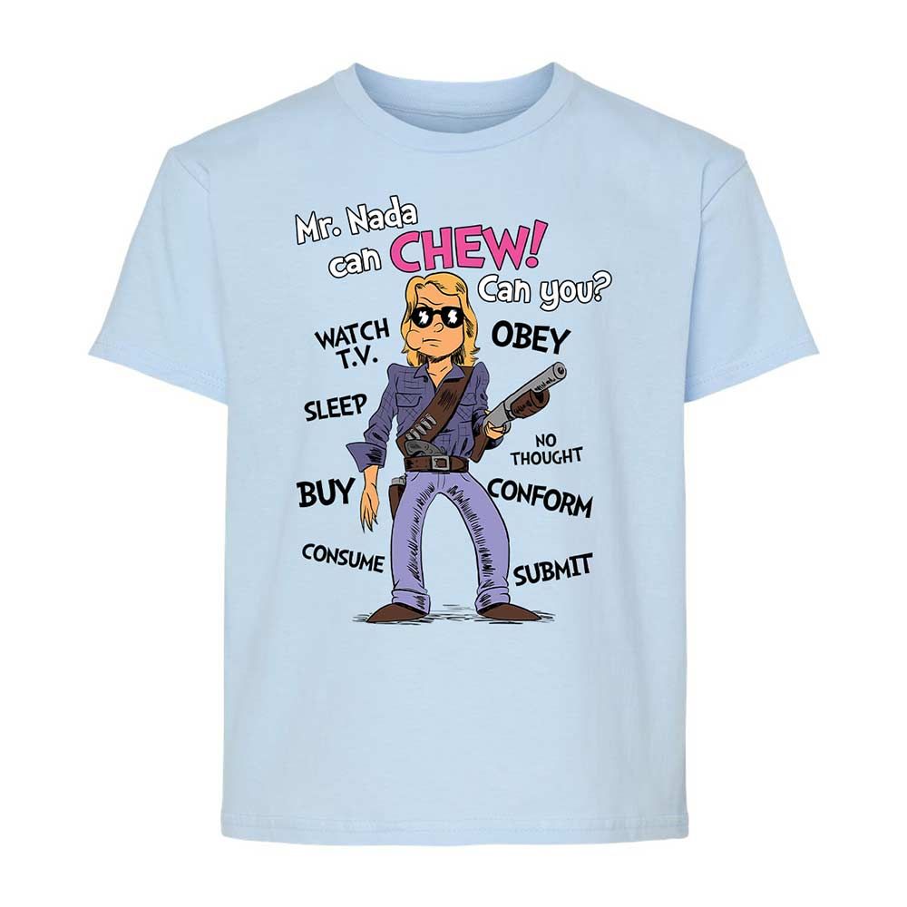 I have come here to chew bubblegum and kick ass - Light Blue - 3