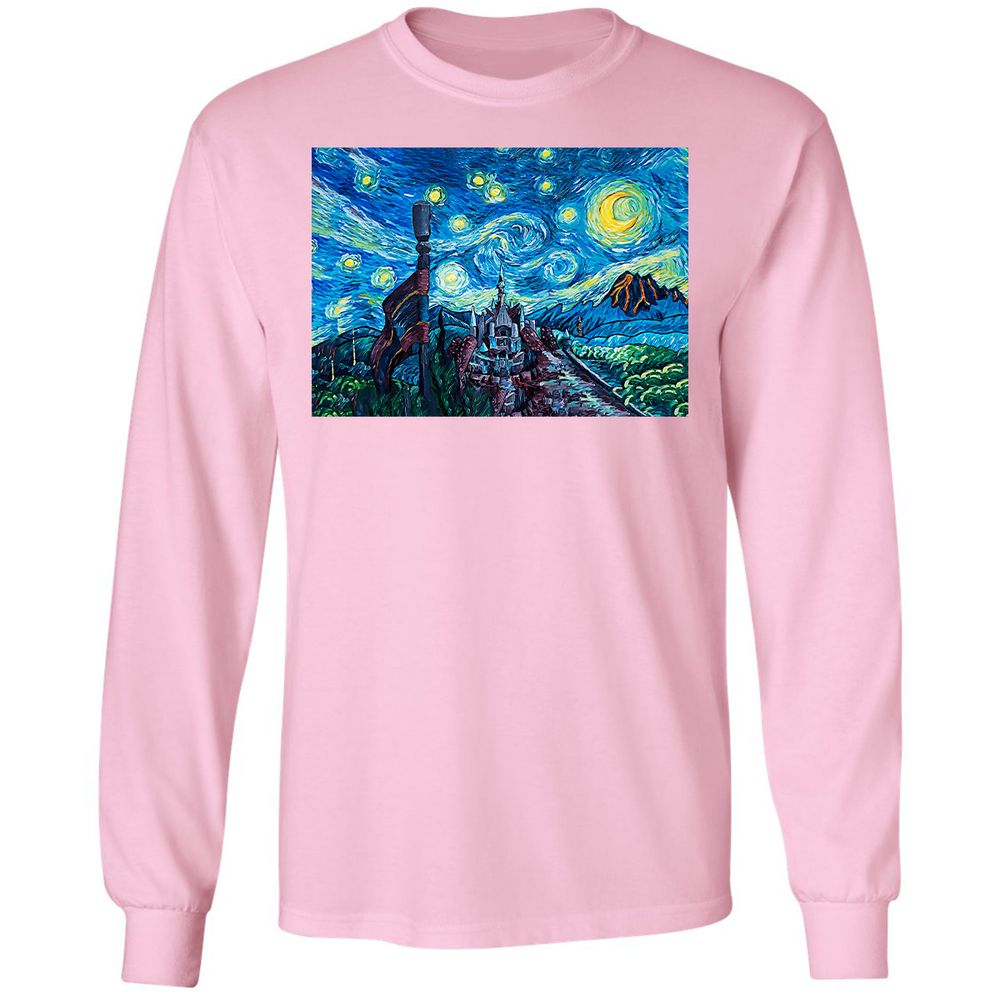 Long Sleeve T-Shirt - JLMWH585 - Light Pink - 3