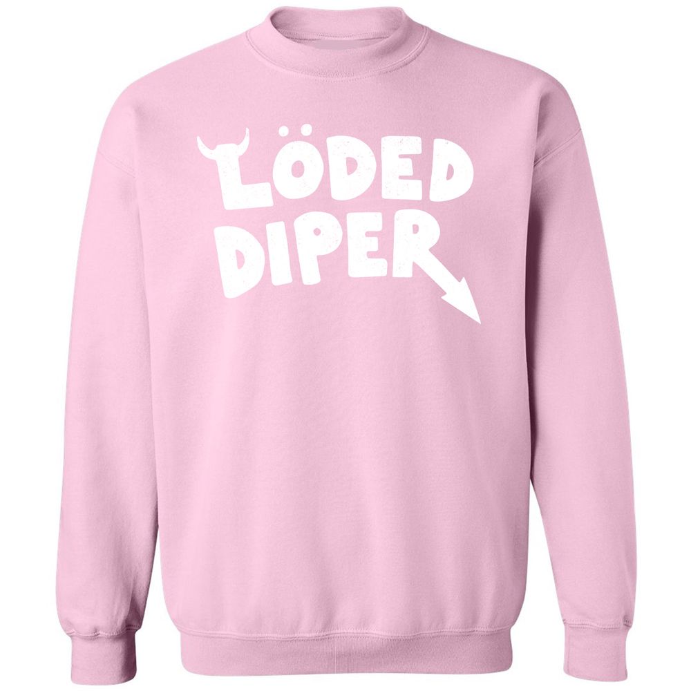 Classic Unisex Sweatshirt - YX484LXQ - Light Pink - 3
