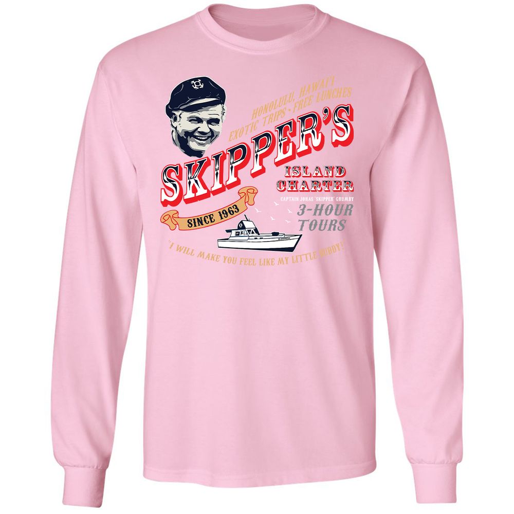 Skipper's Island Charter - Light Pink - 3