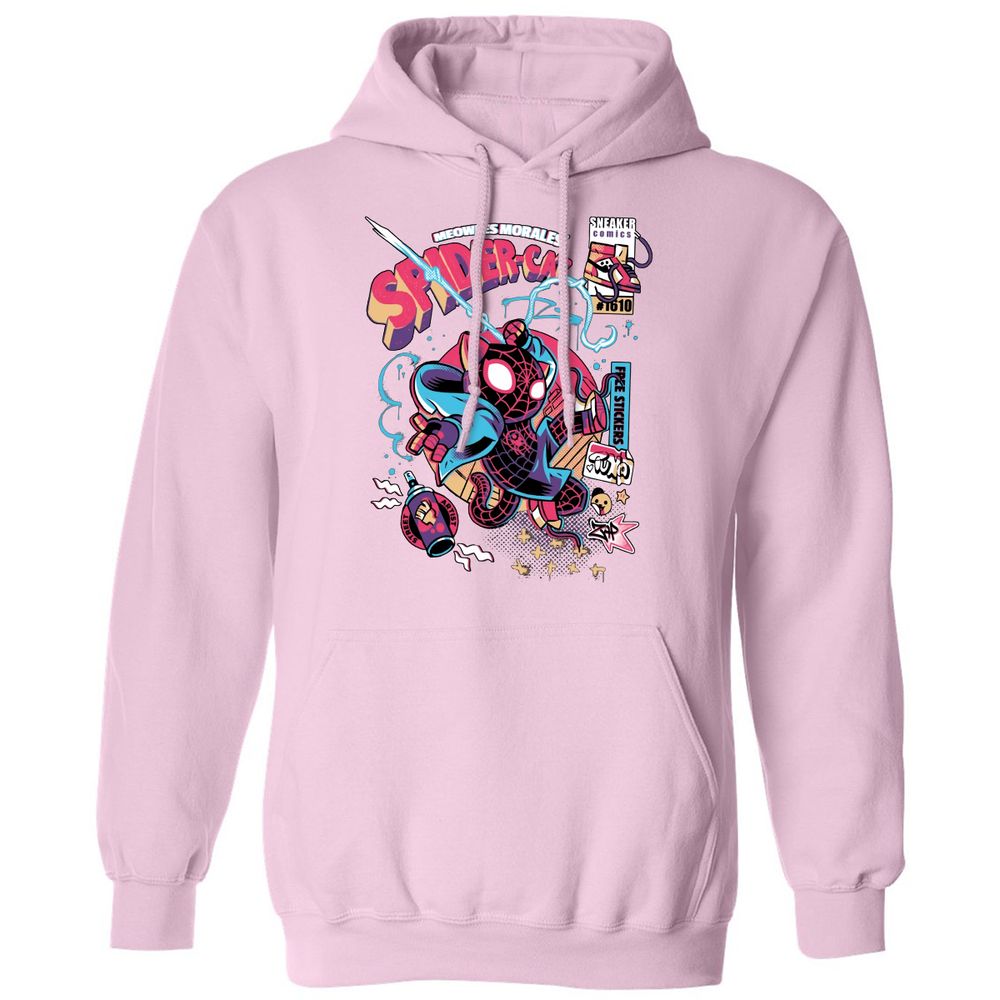 Classic Unisex Hoodie - 3TU17F6C - Light Pink - 3