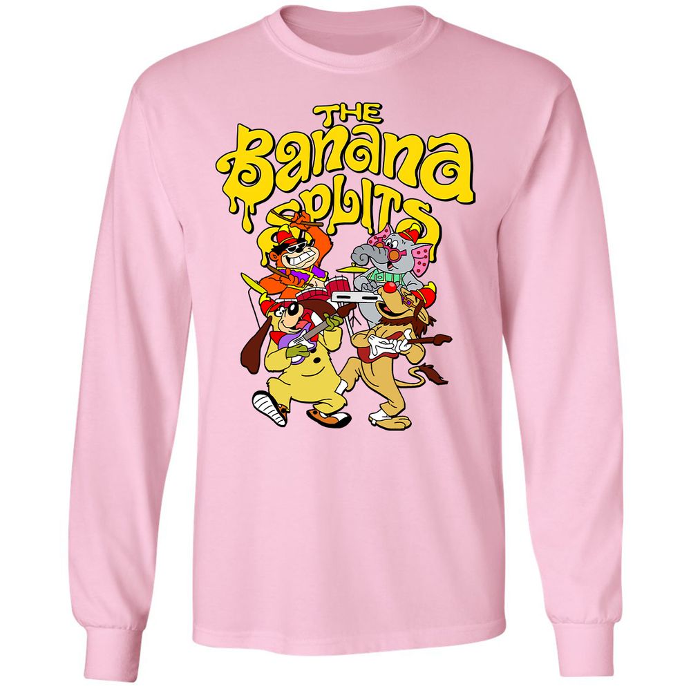 Long Sleeve T-Shirt - KF54AQX5 - Light Pink - 3