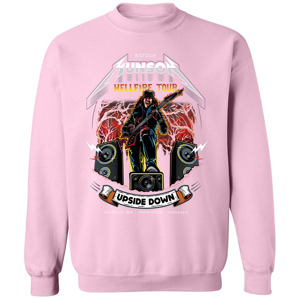 Classic Unisex Sweatshirt - HY1XN5LY - Light Pink - 3