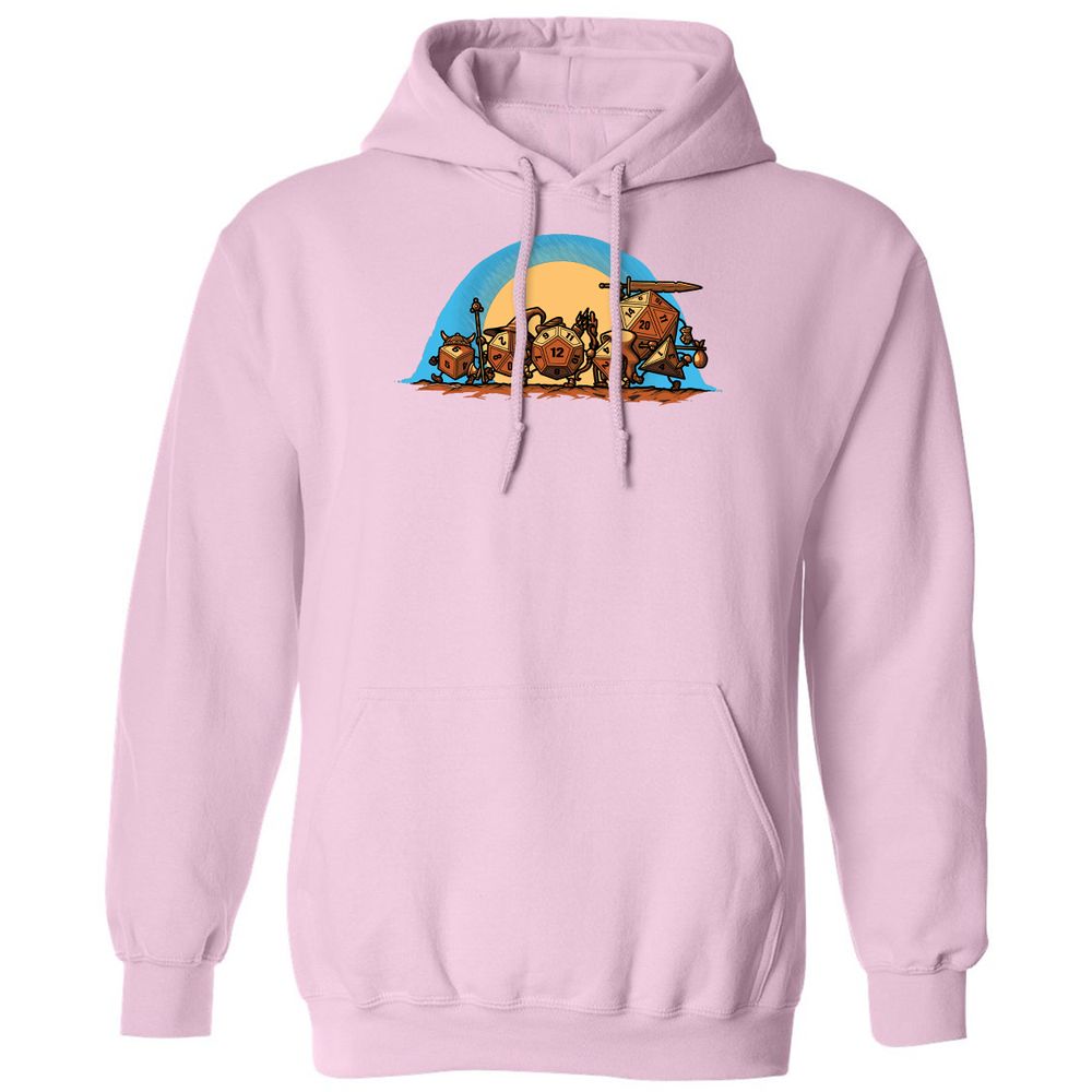 Classic Unisex Hoodie - CQU1FLZ2 - Light Pink - 3