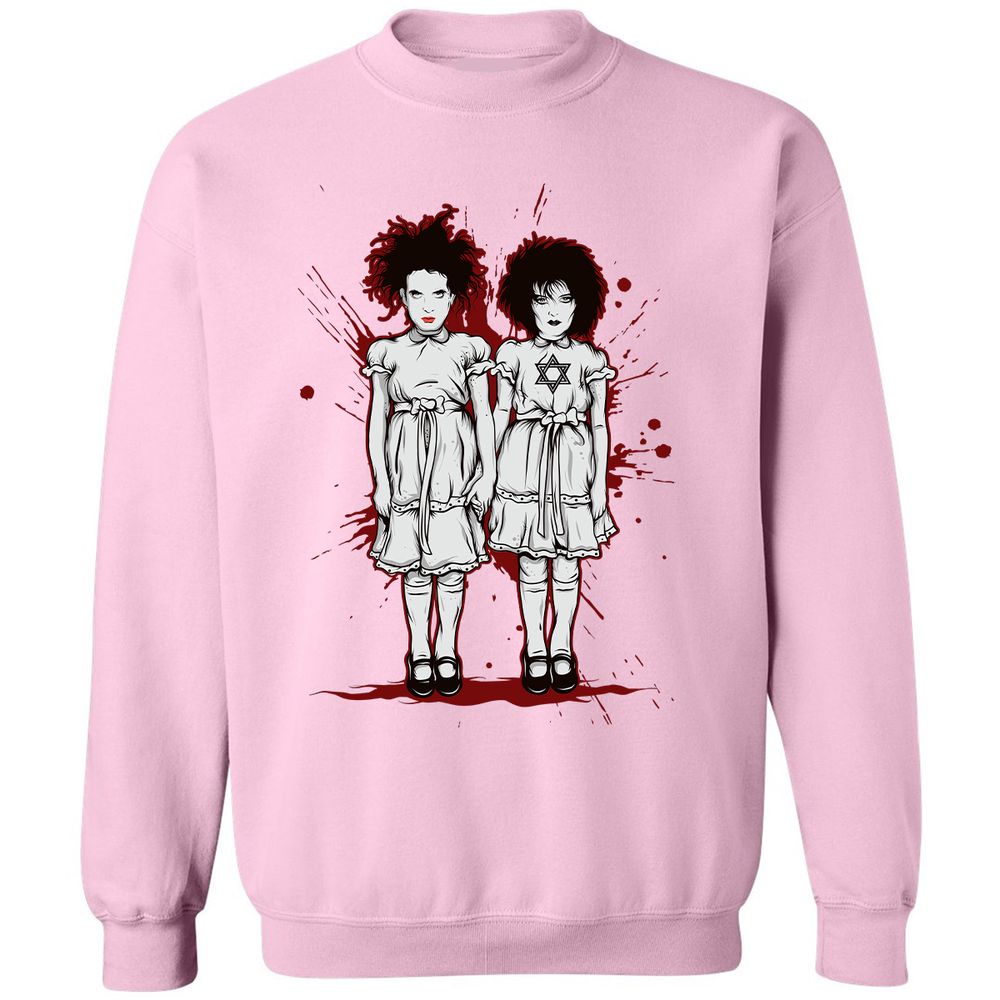 Classic Unisex Sweatshirt - XDQMKEAD - Light Pink - 3