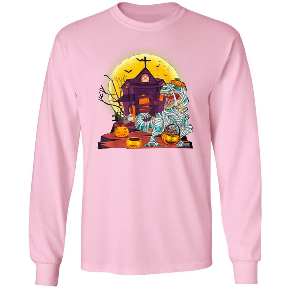 Long Sleeve T-Shirt - 6HC4EKHY - Light Pink - 3