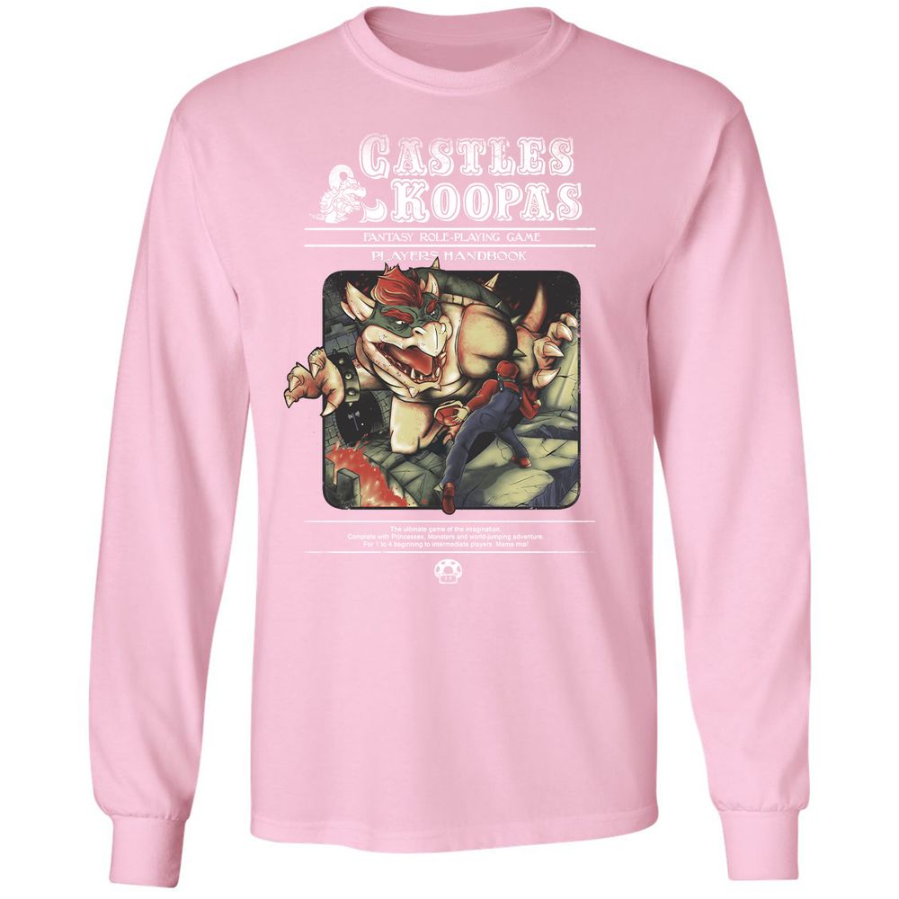 Long Sleeve T-Shirt - PXF8DTW2 - Light Pink - 3