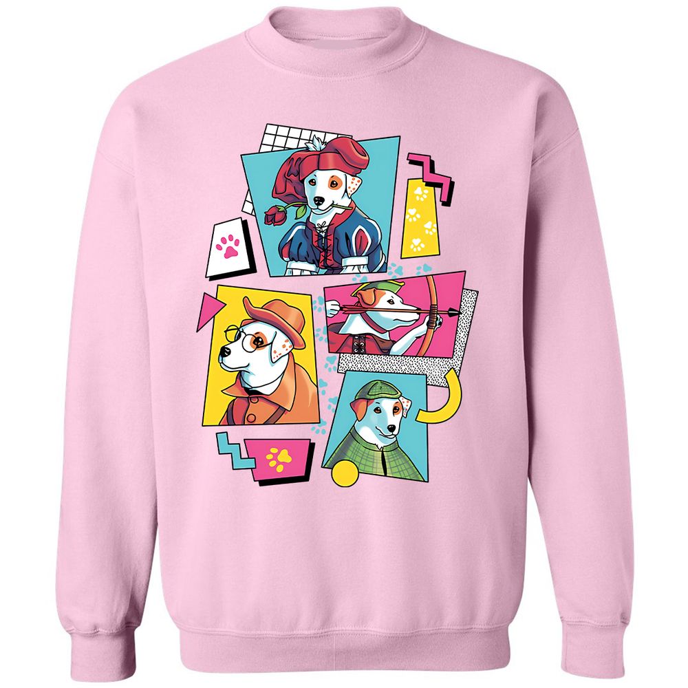 Classic Unisex Sweatshirt - EAQ3HAJQ - Light Pink - 3