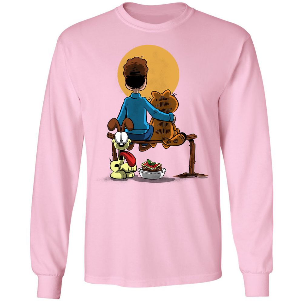 Long Sleeve T-Shirt - E2MDL7SL - Light Pink - 3