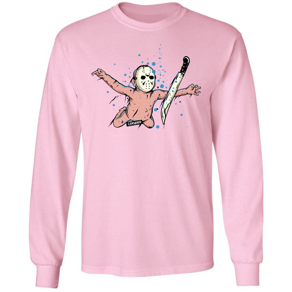 Long Sleeve T-Shirt - W9ME9T98 - Light Pink - 3