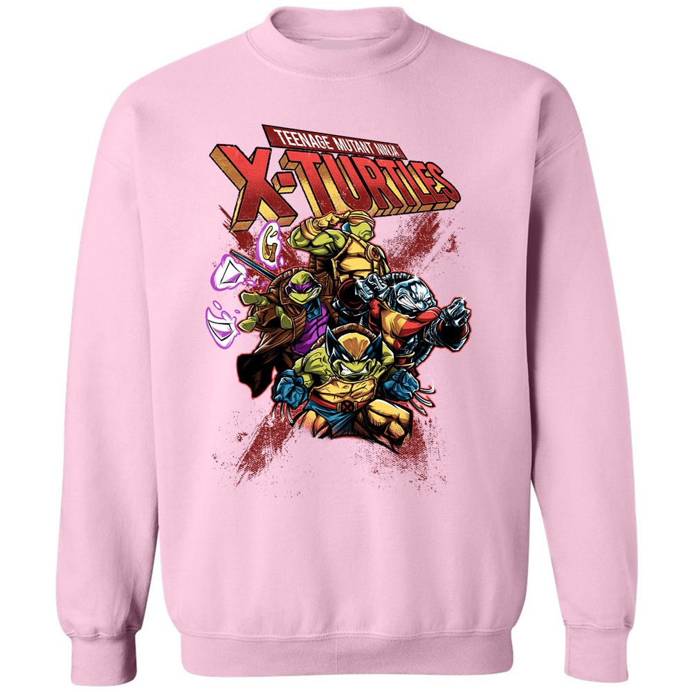 Classic Unisex Sweatshirt - PQY7U9MQ - Light Pink - 3