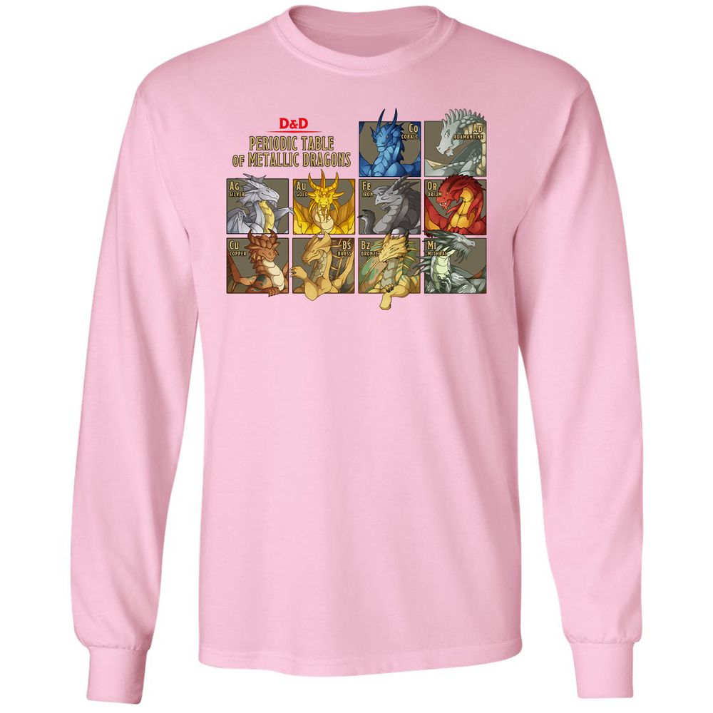 Long Sleeve T-Shirt - CJD79F3Z - Light Pink - 3