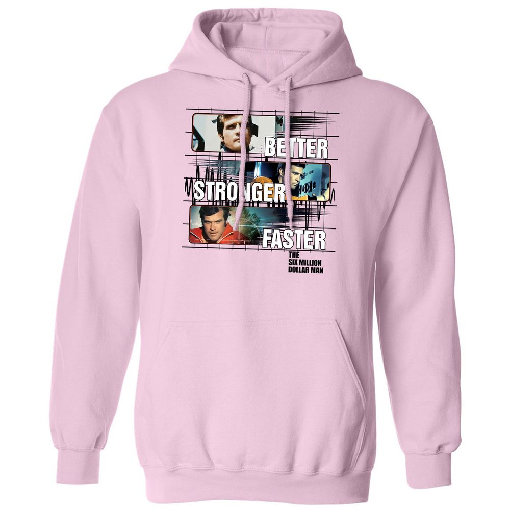 Classic Unisex Hoodie - 44QK8V1F - Light Pink - 3