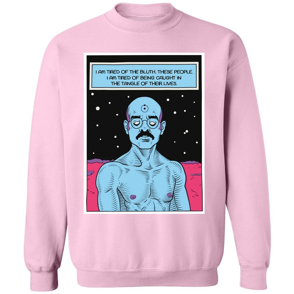 Classic Unisex Sweatshirt - FXYUJ821 - Light Pink - 3