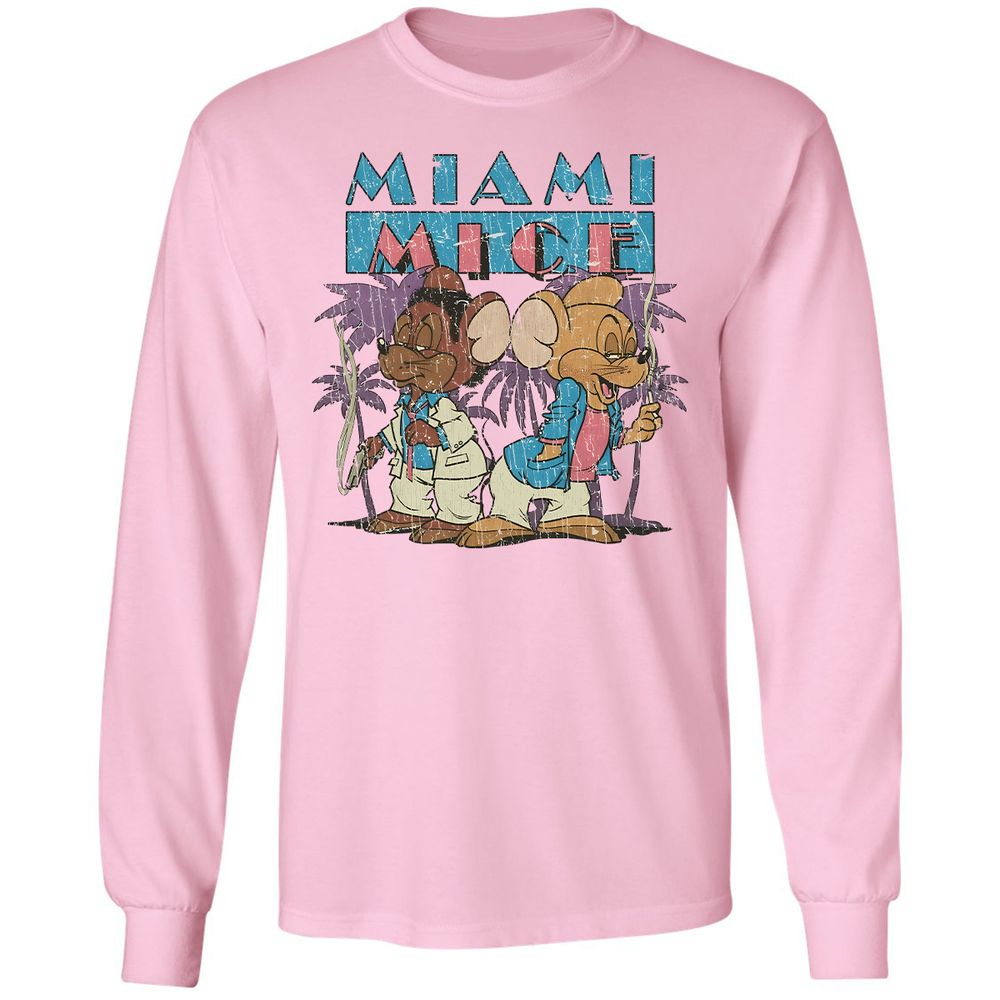 Long Sleeve T-Shirt - 7FEKQFJ3 - Light Pink - 3