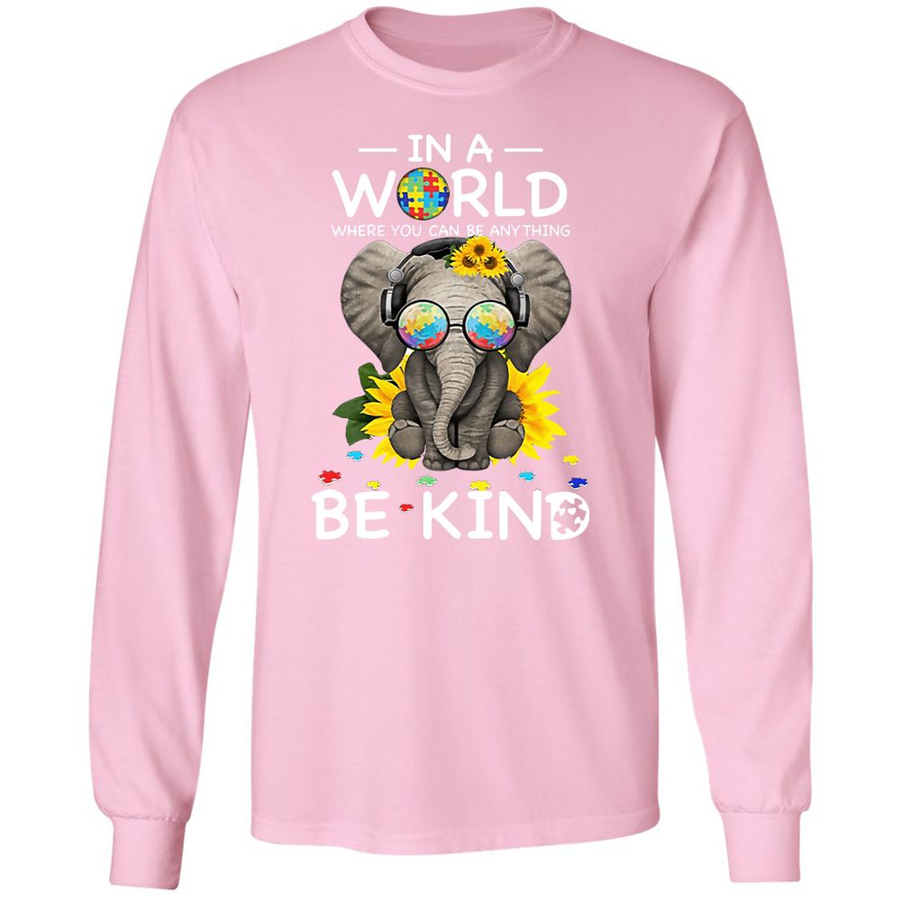 Long Sleeve T-Shirt - RBPQADEL - Light Pink - 3