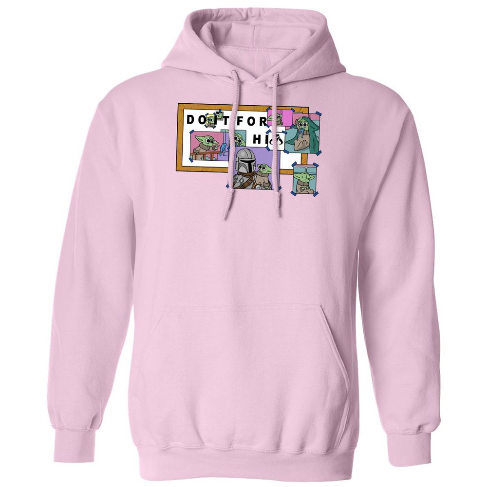 Classic Unisex Hoodie - QJ9E94RV - Light Pink - 3