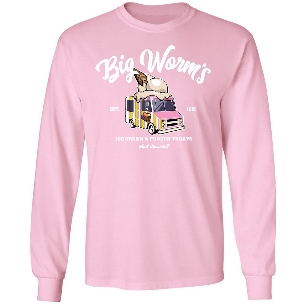 Long Sleeve T-Shirt - LEYYQ5U6 - Light Pink - 3