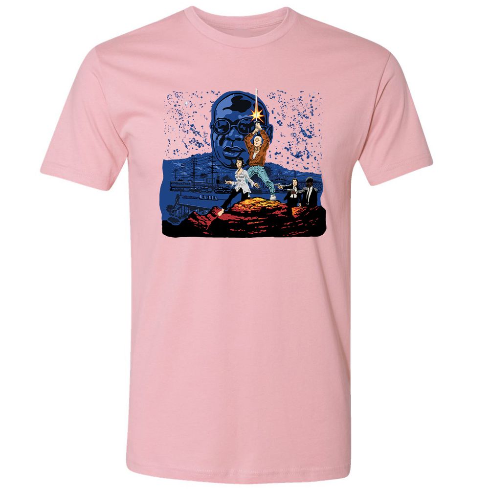 Premium Unisex T-Shirt - 6X59EXB2 - Light Pink - 3