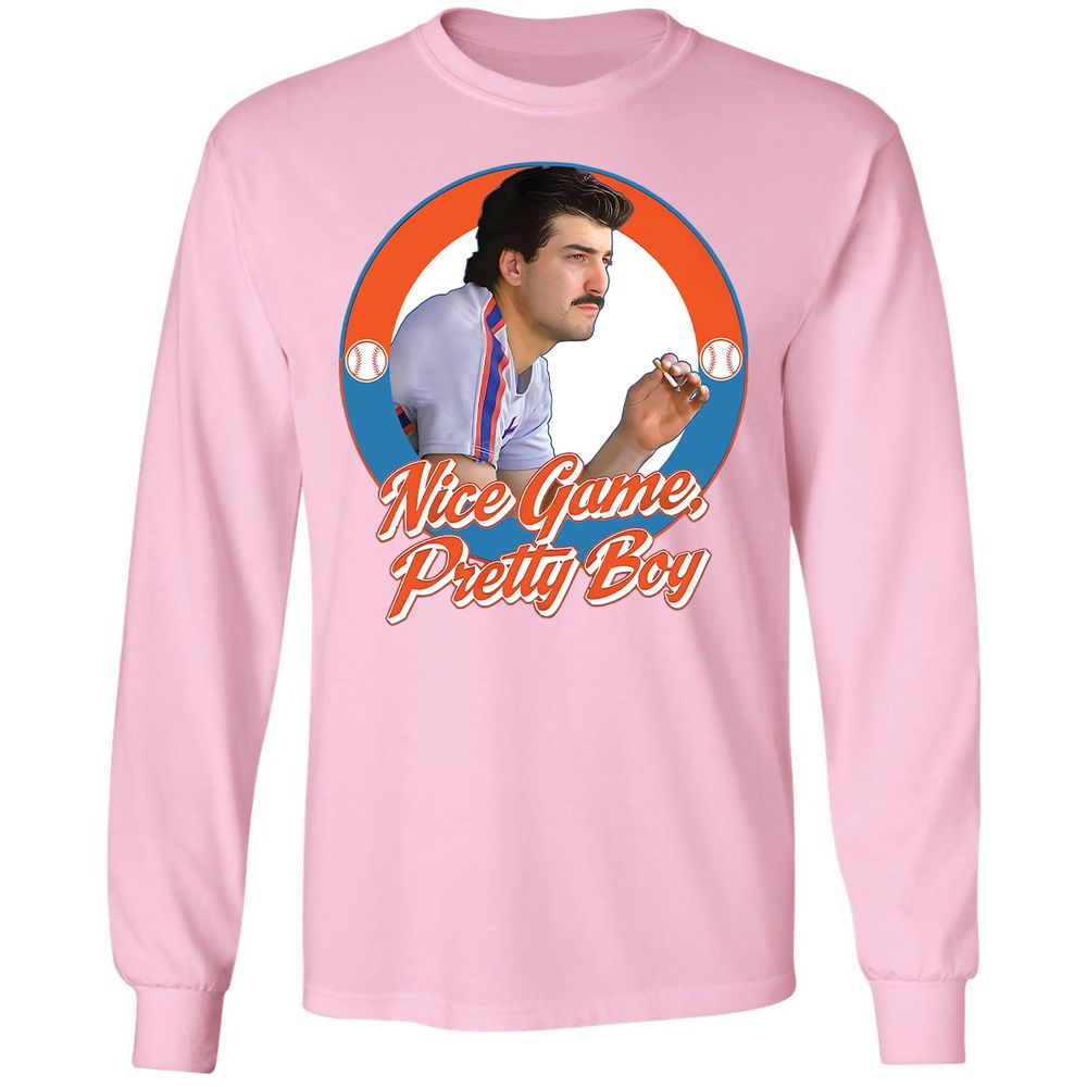 Long Sleeve T-Shirt - 7H9VDS41 - Light Pink - 3