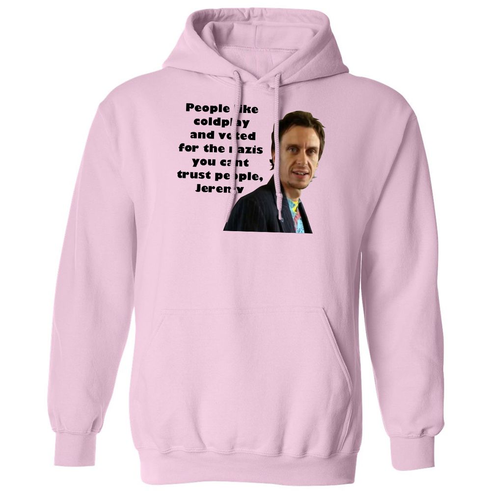 Classic Unisex Hoodie - 4LX6XCBT - Light Pink - 3