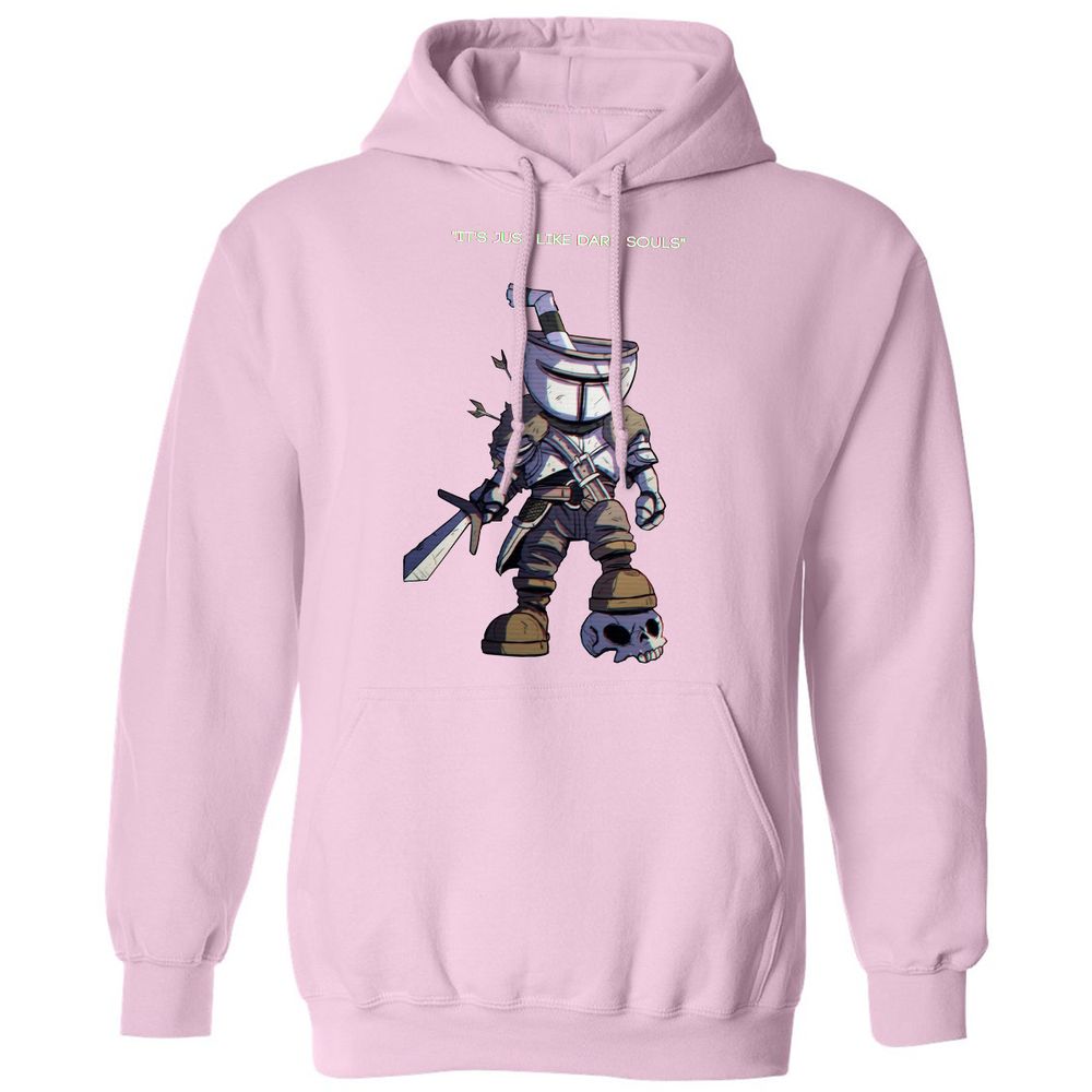 Classic Unisex Hoodie - C4C94ERE - Light Pink - 3