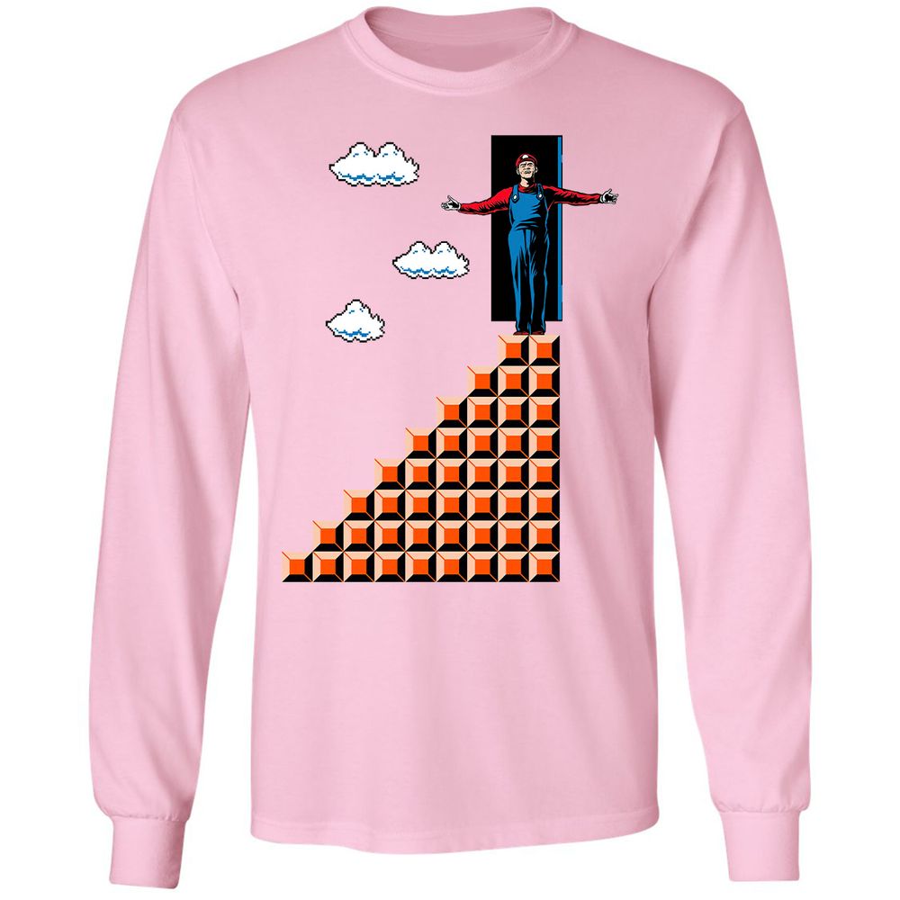 Long Sleeve T-Shirt - YW313TCS - Light Pink - 3