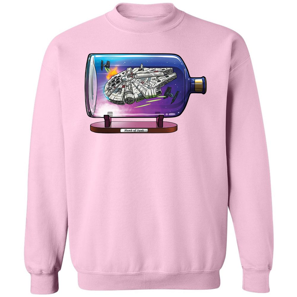 Classic Unisex Sweatshirt - RMNB113A - Light Pink - 3