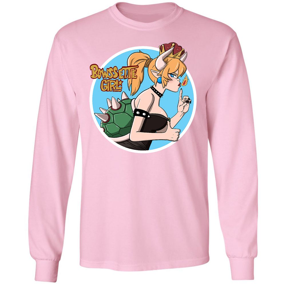 Long Sleeve T-Shirt - W956477P - Light Pink - 3