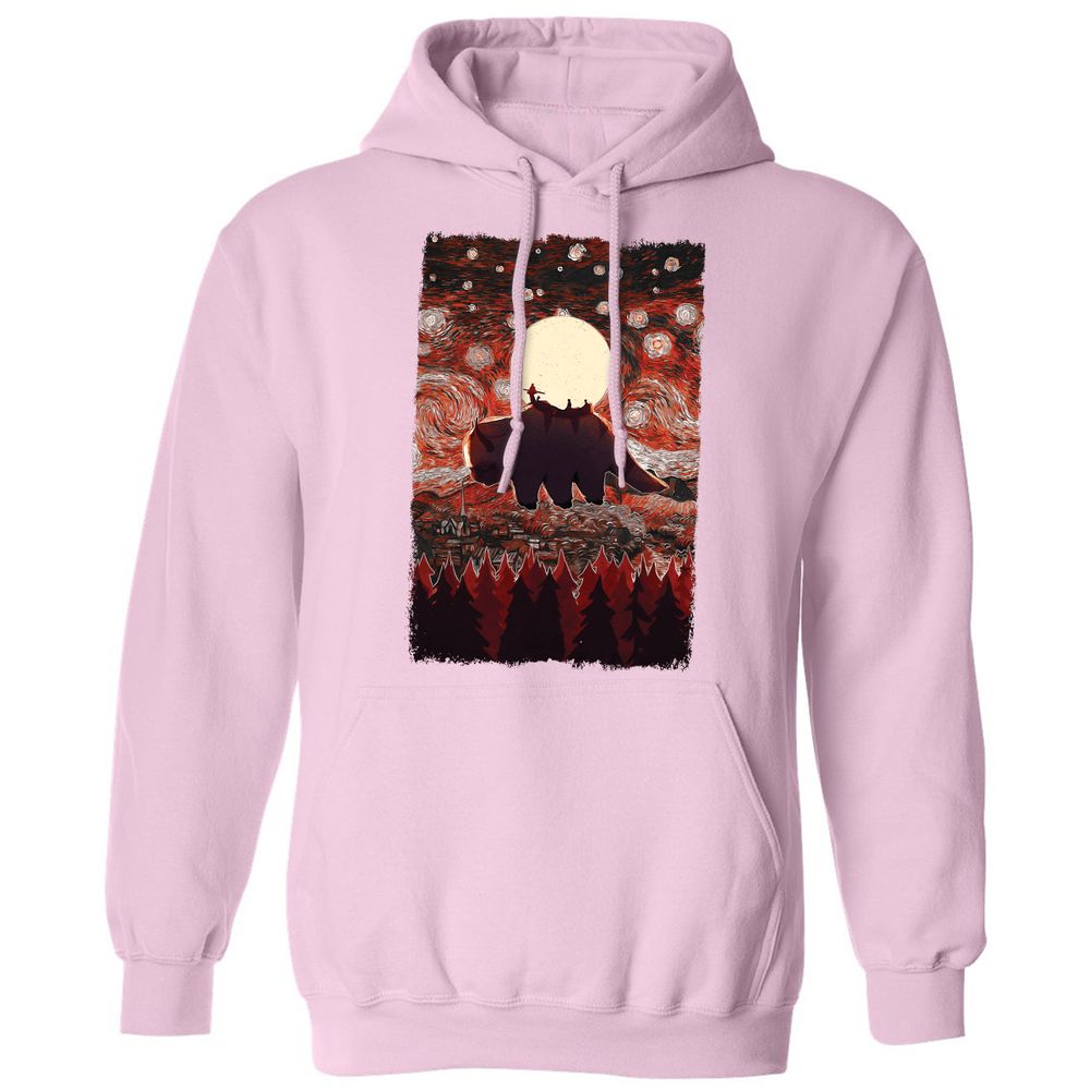 Classic Unisex Hoodie - HDSSN4US - Light Pink - 3