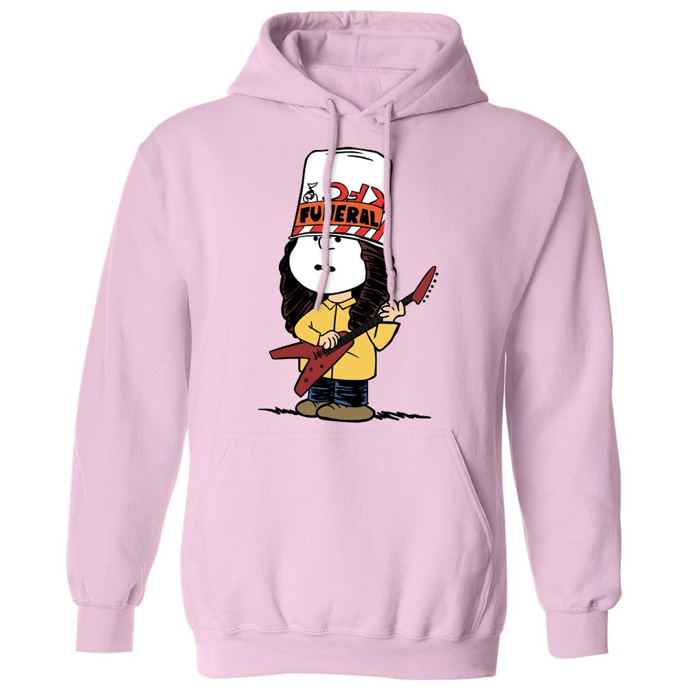 Classic Unisex Hoodie - 6XDPL4CD - Light Pink - 3