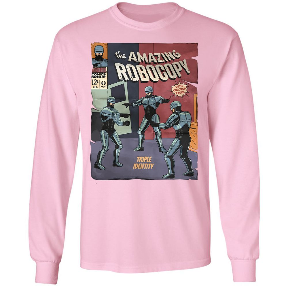 Long Sleeve T-Shirt - RSE5S91K - Light Pink - 3