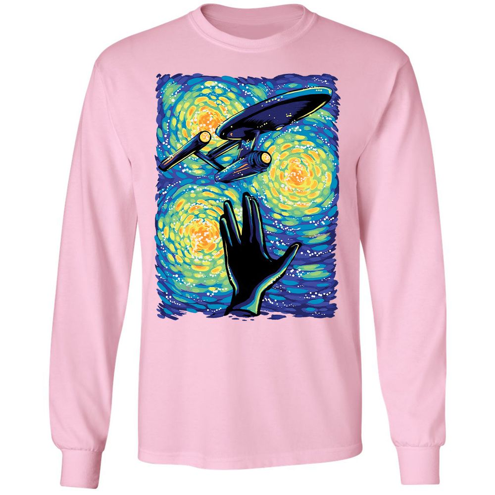 Long Sleeve T-Shirt - TS3G9UTM - Light Pink - 3