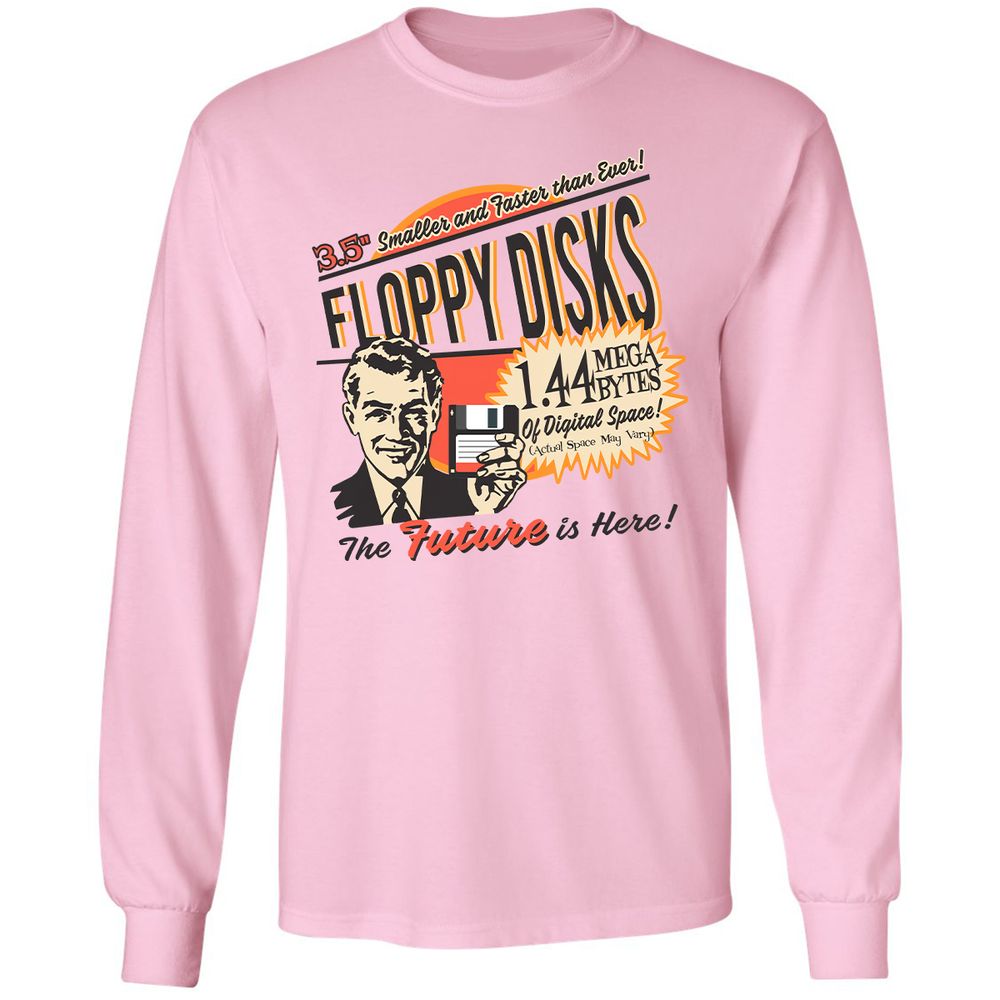Floppy Disk Retro - Light Pink - 3