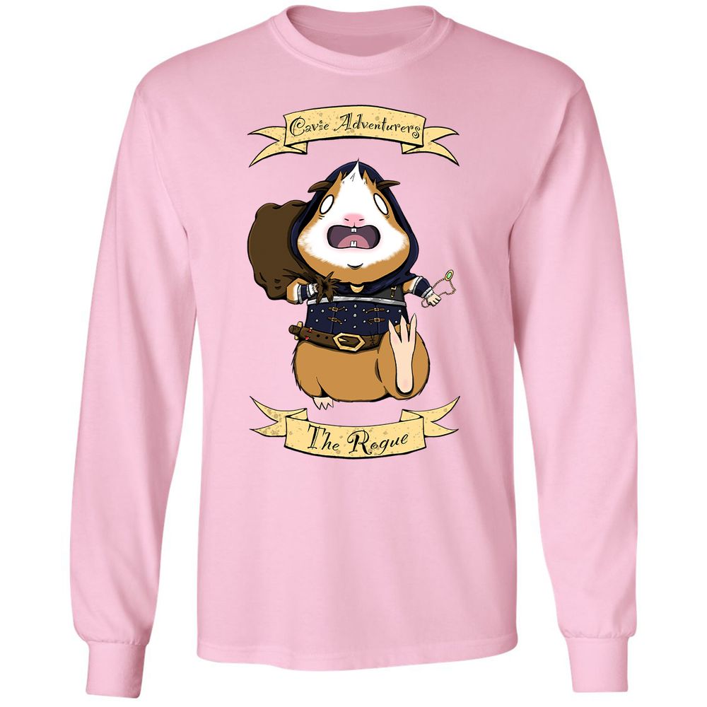 Long Sleeve T-Shirt - K3AGEDXR - Light Pink - 3