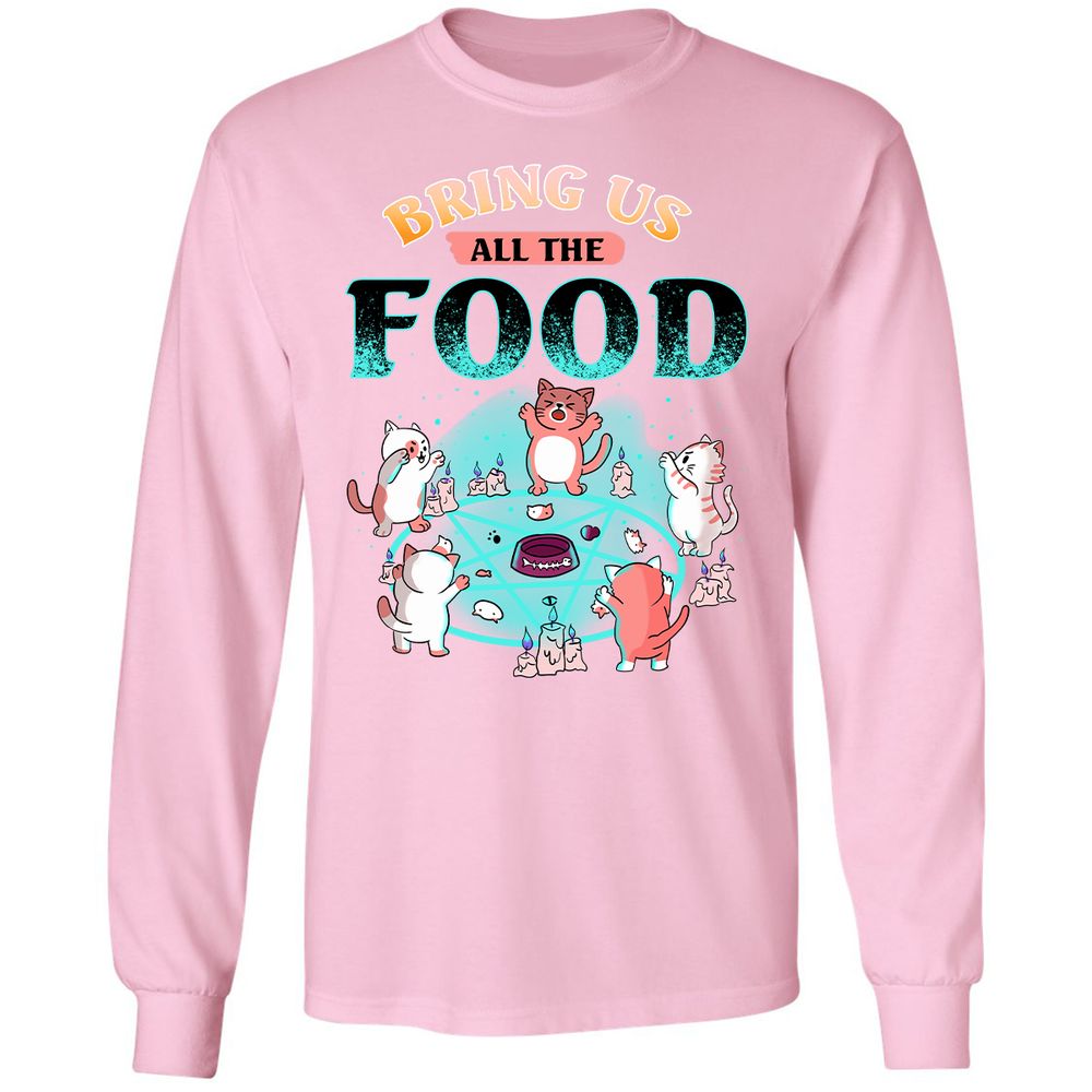 Long Sleeve T-Shirt - EUZ2HZND - Light Pink - 3