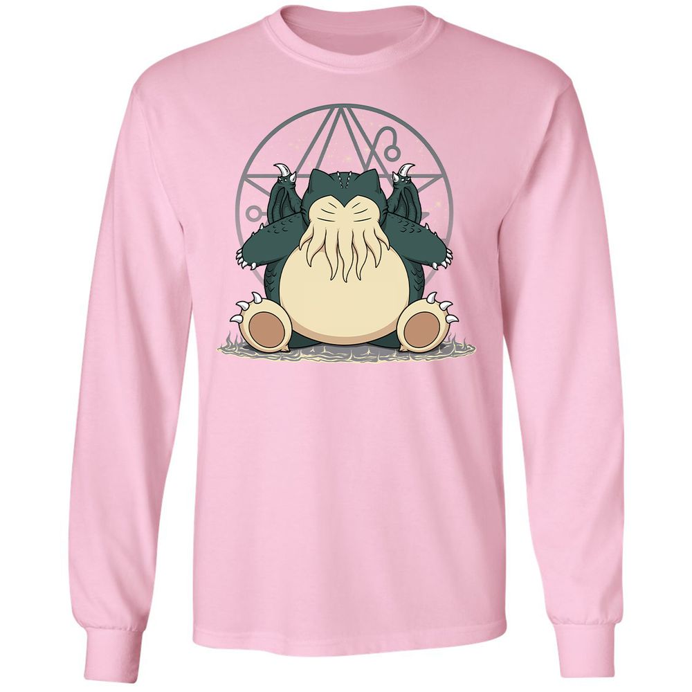 Long Sleeve T-Shirt - KTJYXRQ3 - Light Pink - 3
