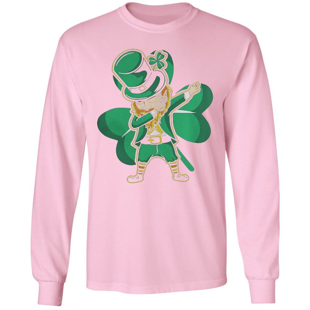 Long Sleeve T-Shirt - DL7ZV7U9 - Light Pink - 3