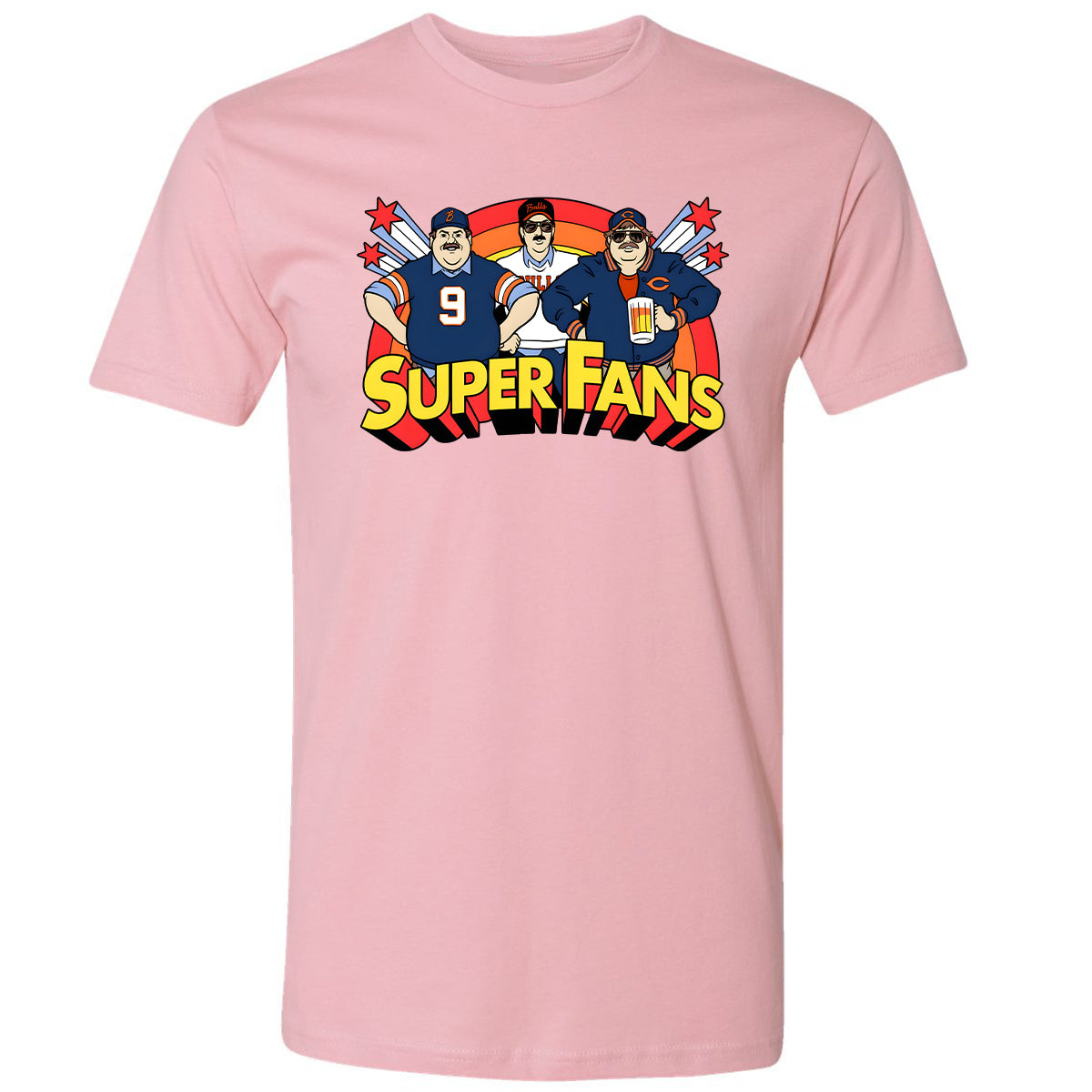 Premium Unisex T-Shirt - DJ3EAX34 - Light Pink - 3