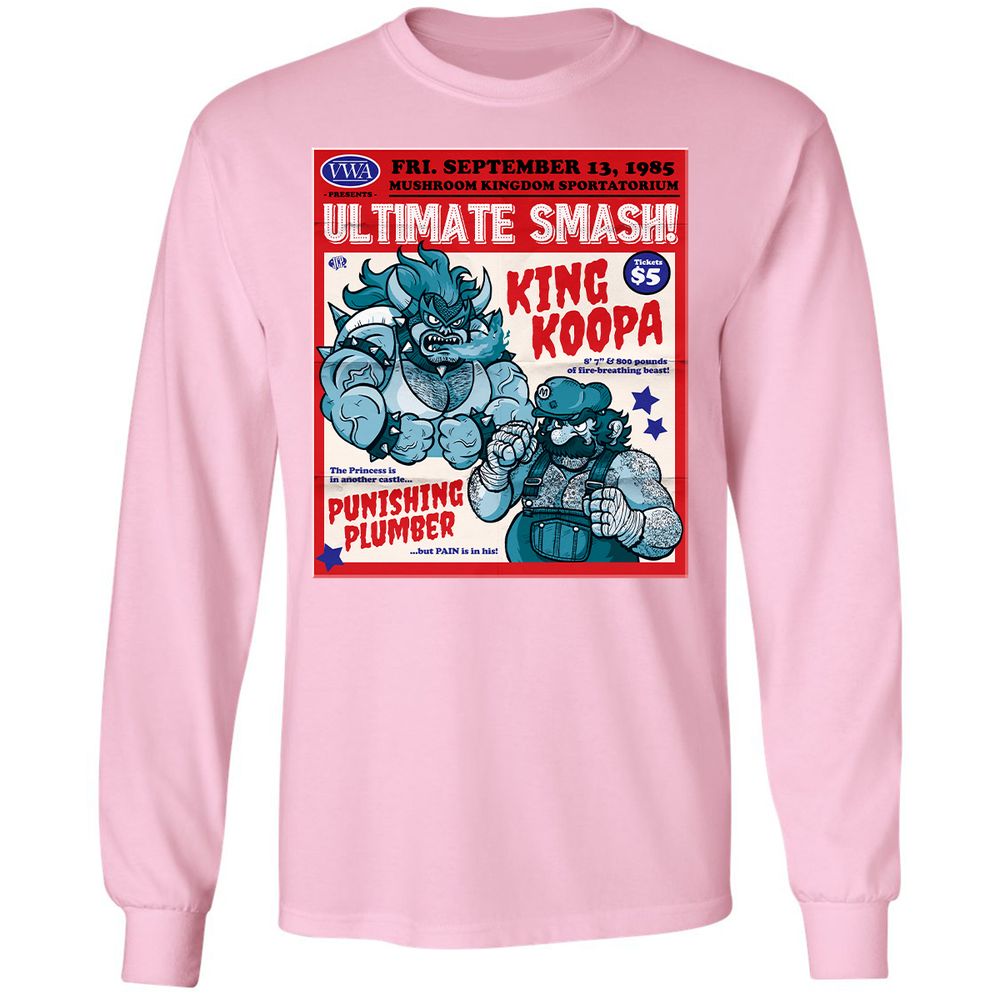 Long Sleeve T-Shirt - NQQ6E1VA - Light Pink - 3