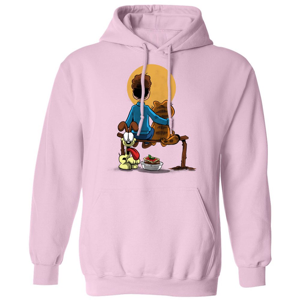 Classic Unisex Hoodie - CVHCQ5XL - Light Pink - 3