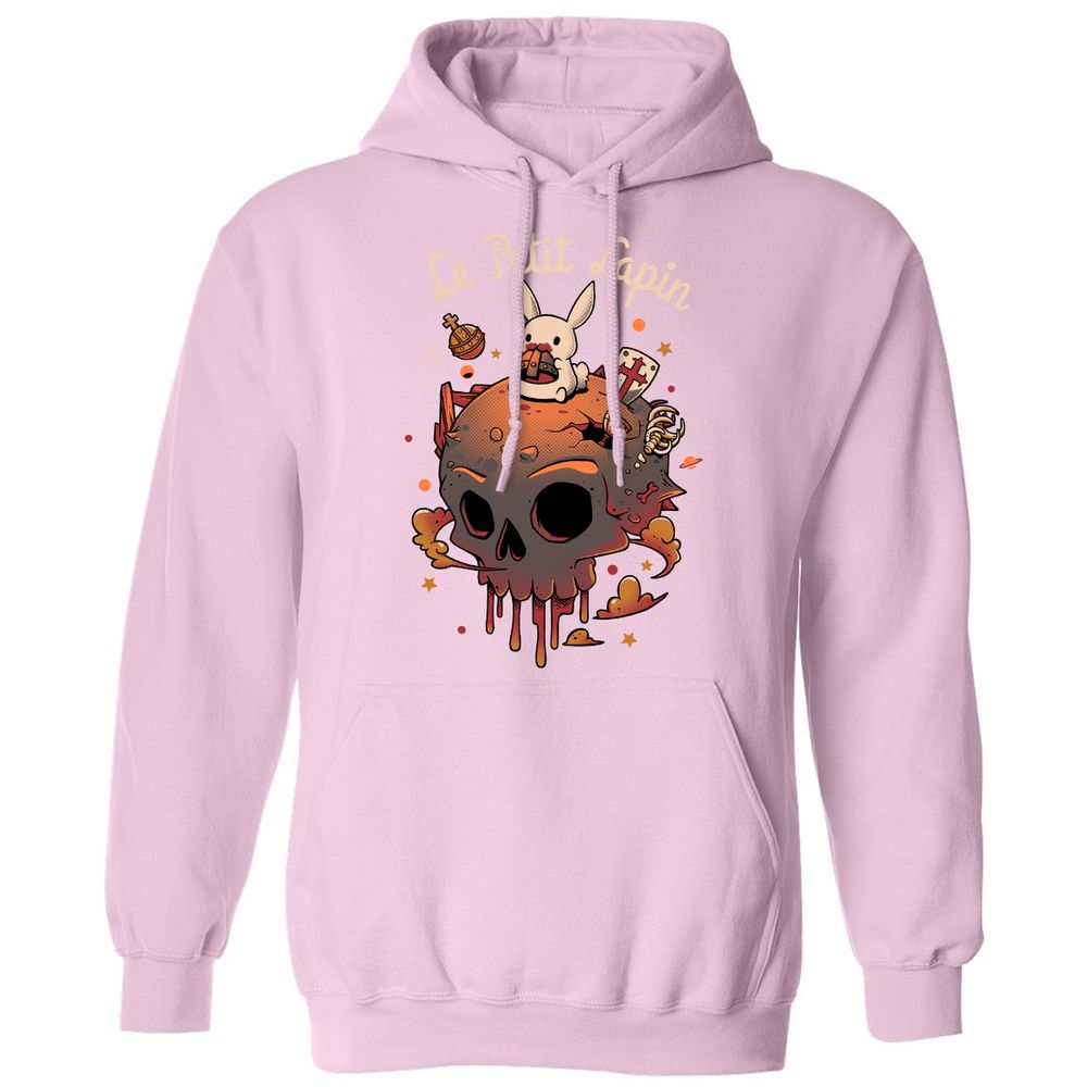 Classic Unisex Hoodie - WATK5T16 - Light Pink - 3