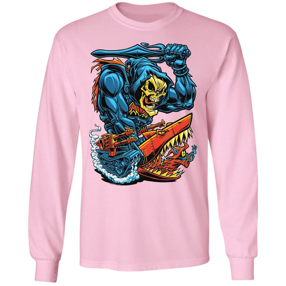 Long Sleeve T-Shirt - NREY14XK - Light Pink - 3