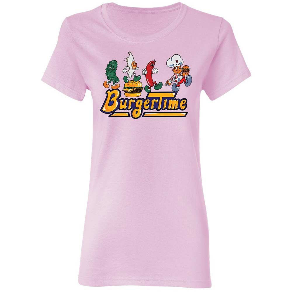 BurgerTime - Light Pink - 3