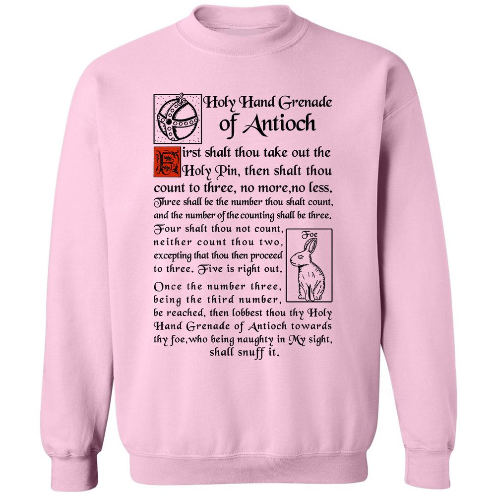 Classic Unisex Sweatshirt - B9MN2KGM - Light Pink - 3