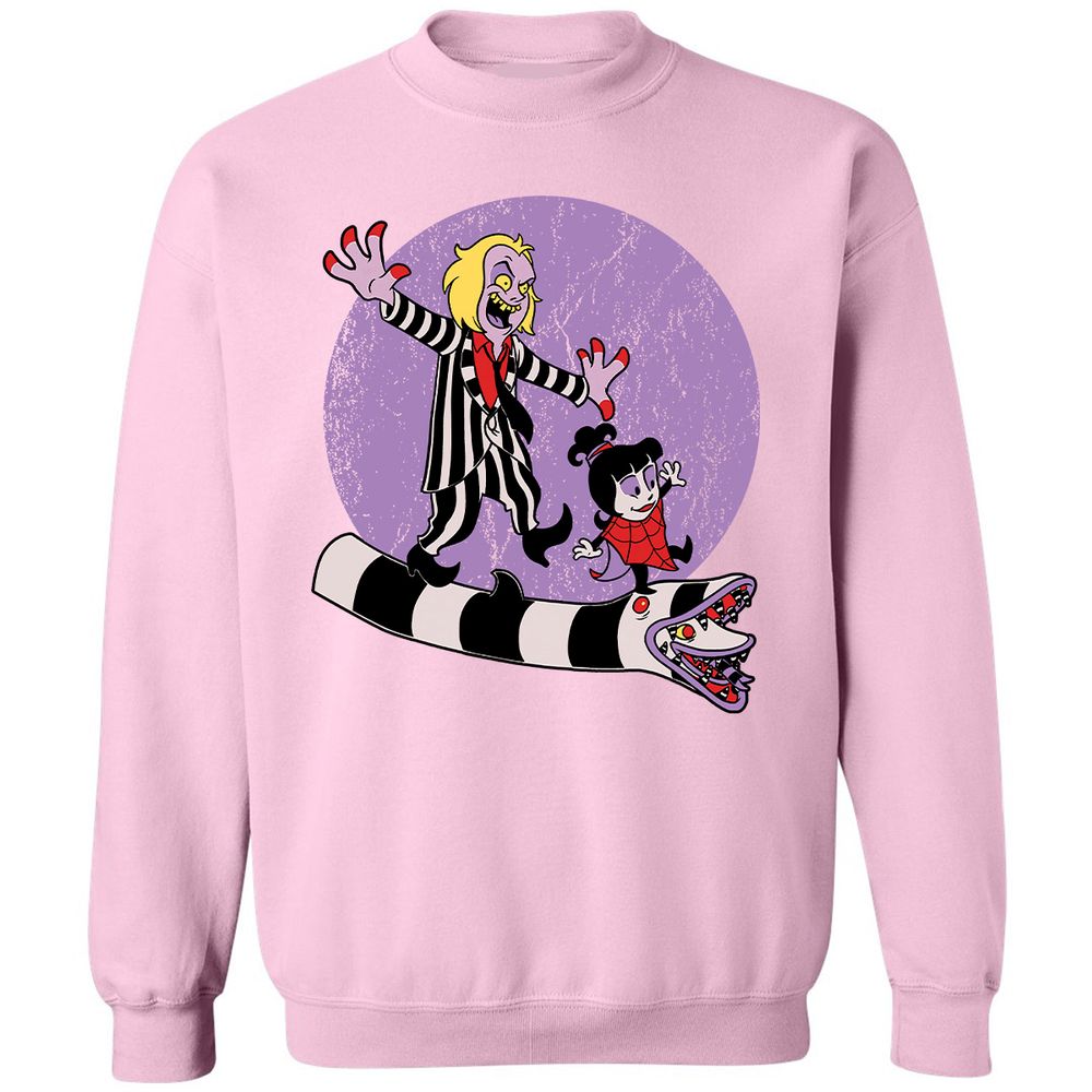 Classic Unisex Sweatshirt - Q96VX86V - Light Pink - 3